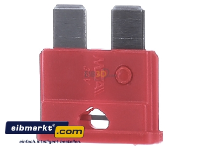 Back view Eska 340.027 Blade fuse 10A
