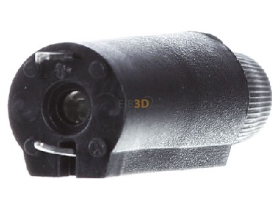 Frontansicht Eska 502.840 G-Sicherungshalter f.5x20mm Sicherungen 