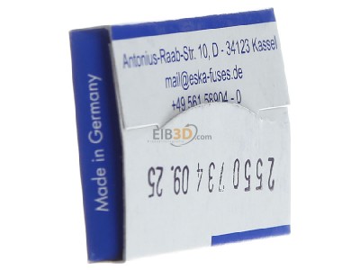 Ansicht rechts Eska 530.227 G-Sicherungseinsatz M 10A 5x30mm 
