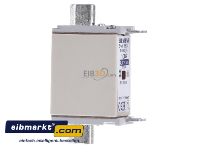 Ansicht links Siemens Indus.Sector 3NA6830-4 NH-Sicherungseinsatz mit Isol. Griffl. 