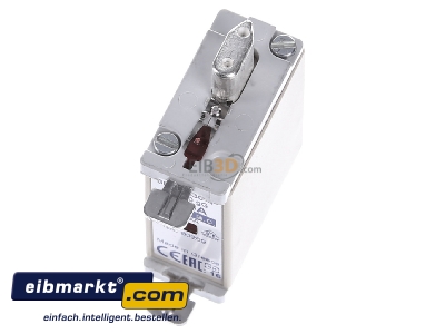 Ansicht oben vorne Siemens Indus.Sector 3NA6830-4 NH-Sicherungseinsatz mit Isol. Griffl. 