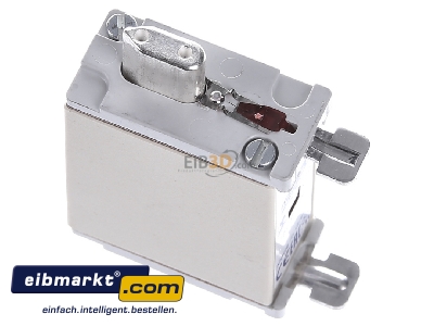 Ansicht oben links Siemens Indus.Sector 3NA6830-4 NH-Sicherungseinsatz mit Isol. Griffl. 