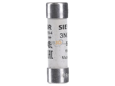 View on the left Siemens 3NC1450 Cylindrical fuse 14x51 mm 50A 
