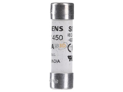 View on the right Siemens 3NC1450 Cylindrical fuse 14x51 mm 50A 
