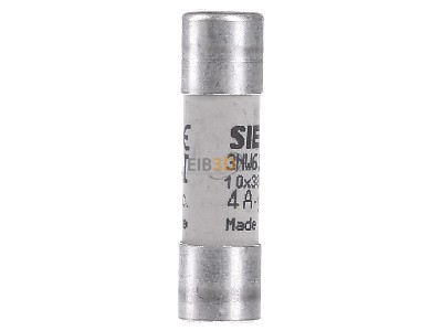 View on the left Siemens 3NW6004-1 Cylindrical fuse 10x38 mm 4A 
