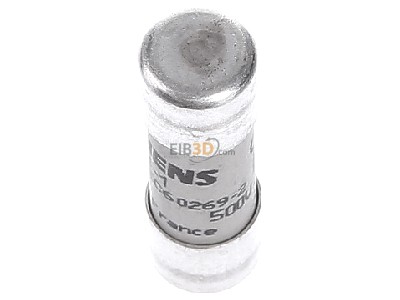View top right Siemens 3NW6004-1 Cylindrical fuse 10x38 mm 4A 
