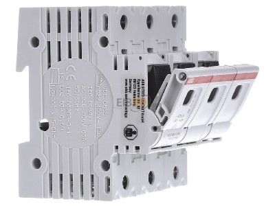 View on the left ABB ILTS-E3D0 Neozed switch disconnector 3xD02 63A 
