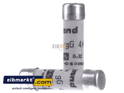 View on the right Legrand (BT) 12304 Cylindrical fuse 4A
