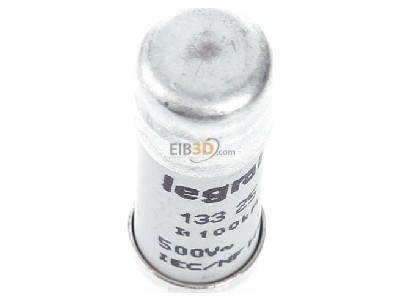 View up front Legrand Bticino 13325 Cylindrical fuse 10x38 mm 25A 
