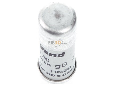 View top right Legrand Bticino 13325 Cylindrical fuse 10x38 mm 25A 
