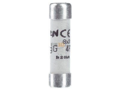 Back view Mersen FR8GG40V4 Cylindrical fuse 4A 
