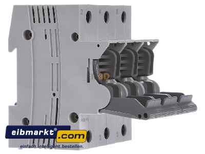 View on the left Mersen 05863.063000 Neozed switch disconnector 3xD02 63A
