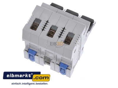 Top rear view Mersen 05863.063000 Neozed switch disconnector 3xD02 63A
