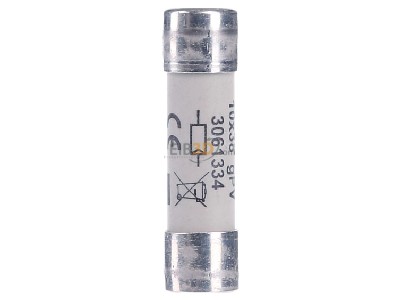 Ansicht links Phoenix FUSE 10,3x38 10A PV Sicherung bis 1000VDC,gPV Char 