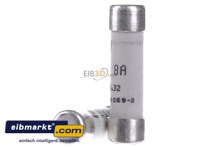 Back view Legrand (BT) 12308 Cylindrical fuse 8A
