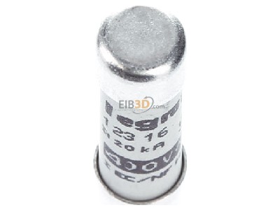 View up front Legrand Bticino 12316 Cylindrical fuse 16A 
