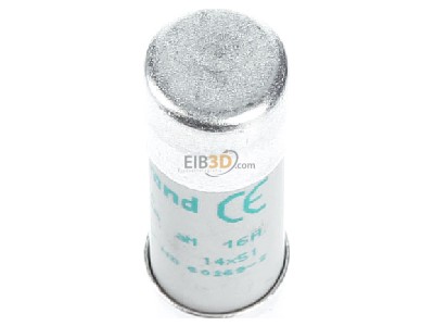 View top right Legrand Bticino 14016 Cylindrical fuse 14x51 mm 16A 

