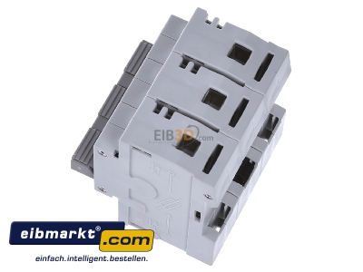 Ansicht oben rechts Hager L73M Schalt.-Sicherungs-Einheit D02, 3-pol,63A 