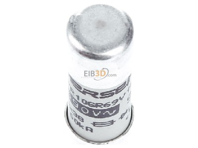 View up front Mersen FR10GR69V16 Cylindrical fuse 10x38 mm 16A 
