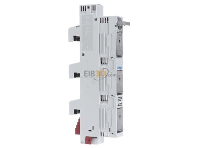 Ansicht links Hager L063M D02 Reitersicherung 3x63A,schaltbar 