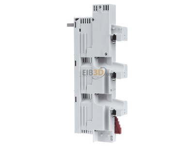 Ansicht rechts Hager L063M D02 Reitersicherung 3x63A,schaltbar 