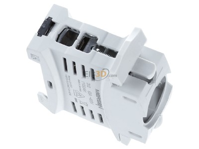 Ansicht oben links Mersen 04725.000000 Sicherungssockel NEOZED D02 63A/230/440V 1p. 