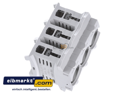 View top left Mersen Z1032492 Neozed fuse base 3xD02 63A

