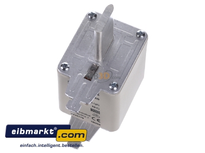 View up front Mersen V235170A Low Voltage HRC fuse NH3 160A
