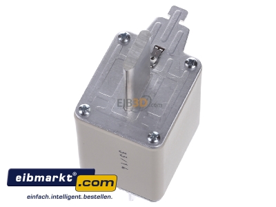 Top rear view Mersen V235170A Low Voltage HRC fuse NH3 160A
