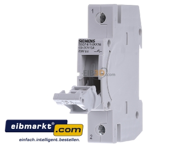 Frontansicht Siemens Indus.Sector 5SG7611-0KK16 Minized 16A 230/400V 1P 