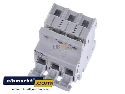 View up front Siemens Indus.Sector 5SG7631-0KK16 Neozed switch disconnector 3xD01 16A
