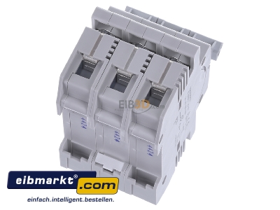 Top rear view Siemens Indus.Sector 5SG7631-0KK16 Neozed switch disconnector 3xD01 16A

