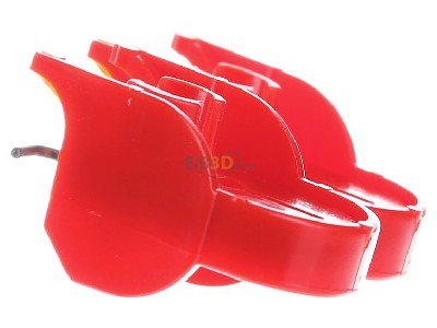 View on the right Legrand Bticino 406303 Padlock barrier for switch 
