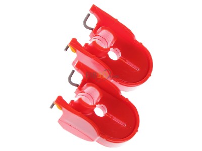 View top right Legrand Bticino 406303 Padlock barrier for switch 
