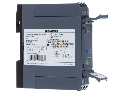 Ansicht links Siemens 3RN2011-1BW30 Therm.-Motorschutzrelais 24V-240V AC/DC 