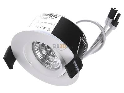 Ansicht oben vorne Brumberg 12277173 LED-Einbaustrahler 3000K 350mA 