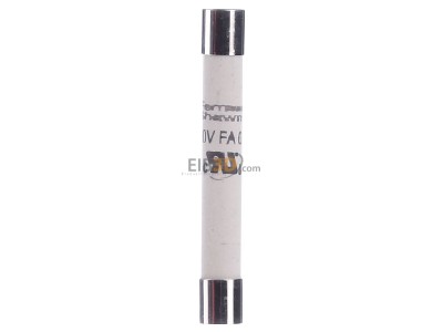 Frontansicht Mersen MI6FA100V0,315 G-Sicherungseinsatz FA SF 6,3x46 0,315A 