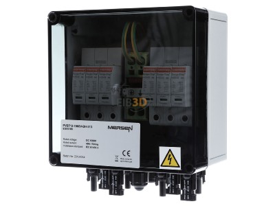 Front view Mersen PVBT12-1000V-BH-213 
