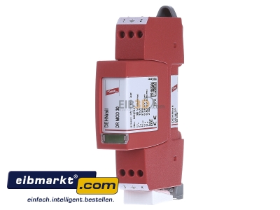 Front view Dehn+Shne DR M 2P 30 FM Surge protection device 24V 2-pole - 
