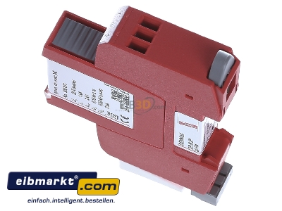 View top right Dehn+Shne DR M 2P 30 FM Surge protection device 24V 2-pole - 
