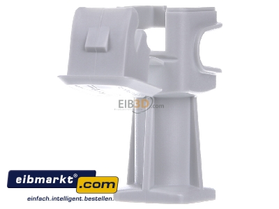 Ansicht links Dehn+S�hne 204 004 Leitungshalter grau H 36mm f. Rd 8mm M8 