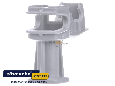 Ansicht rechts Dehn+S�hne 204 004 Leitungshalter grau H 36mm f. Rd 8mm M8 