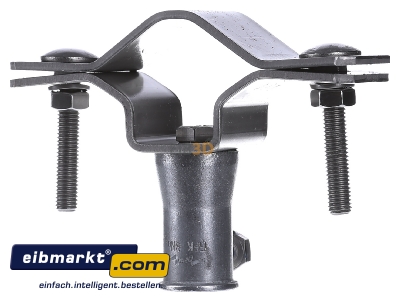 Back view Dehn+Shne 106 352 Tube clamp for lightning protection
