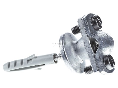 Ansicht links Dehn 275 160 Leitungshalter f. Rd 7-10mm St/tZn 