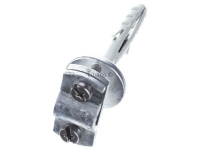 Ansicht oben vorne Dehn 275 160 Leitungshalter f. Rd 7-10mm St/tZn 