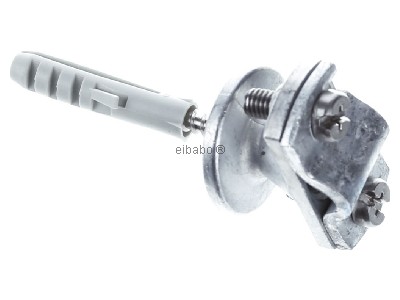 Ansicht oben links Dehn 275 160 Leitungshalter f. Rd 7-10mm St/tZn 