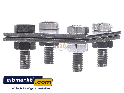 Front view Dehn+Shne 318 233 Cross connector lightning protection
