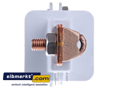 View on the left Dehn+Shne 460 147 Lightning protection disconnect clamp
