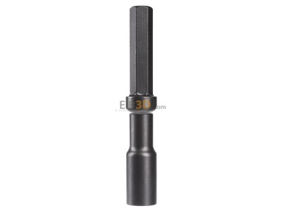 Front view Dehn 620 008 Hammer insert for earthing rod 
