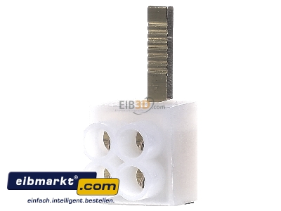 Front view Dehn+Shne STAK 2X16 Connection clamp 
